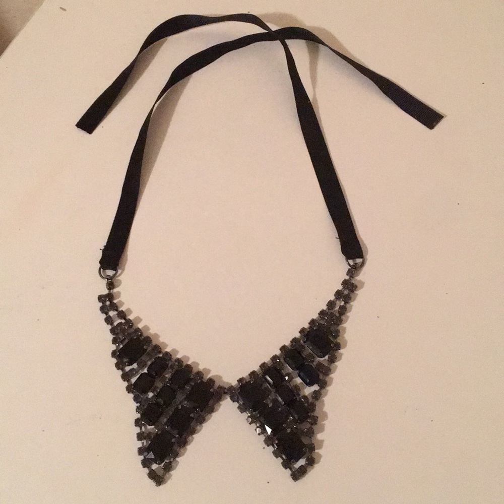 Black stones Necklace